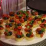 Tartelette mit Rinder-Carpaccio