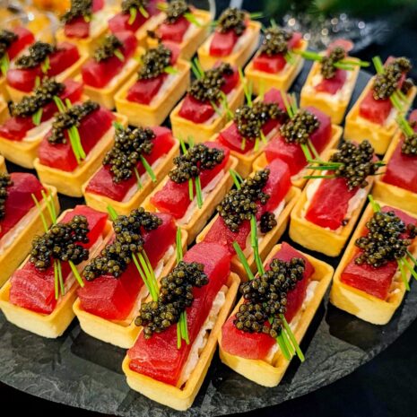 Tartelette mit Thunfisch Tartelette mit Thunfisch
