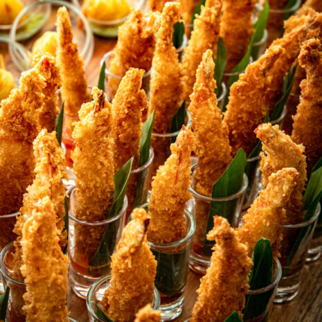 Tempura-Garnele Tempura-Garnele