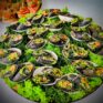 Tintenrolle mit Forelle